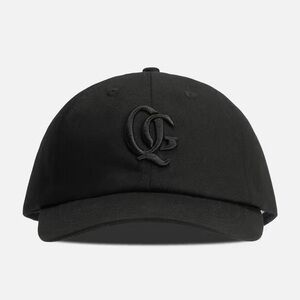 New MRPs $50 QUIET GOLF black MONOGRAM DAD HAT